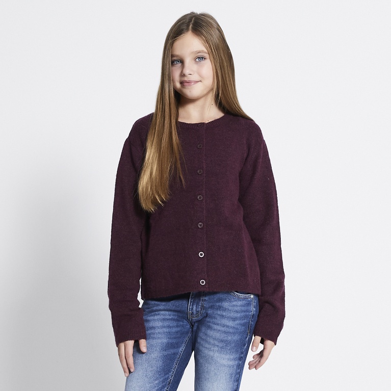 Basic knit cardigan "Siri star"